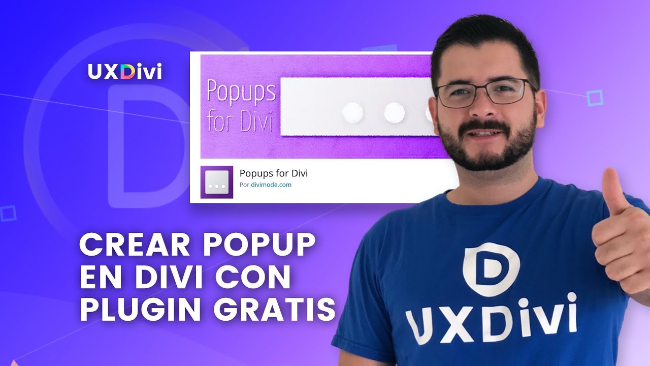 TUTORIAL DIVI: Cómo hacer cualquier elemento POPUP en Divi con plugin gratuito FÁCIL  y rápido 😎 ✅ 😎