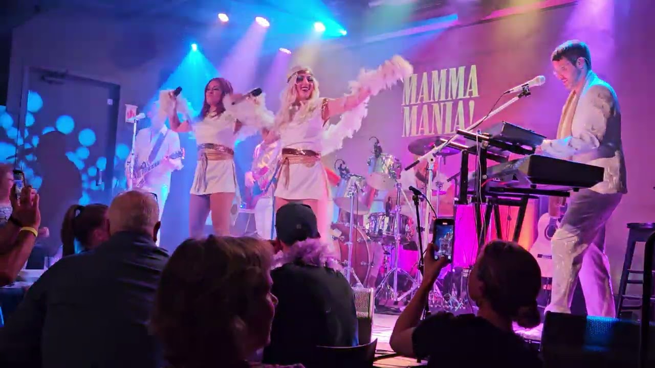 Mamma Mania Abba Tribute Band Dancing Queen at Collective Encore Columbia MD April 17 2025