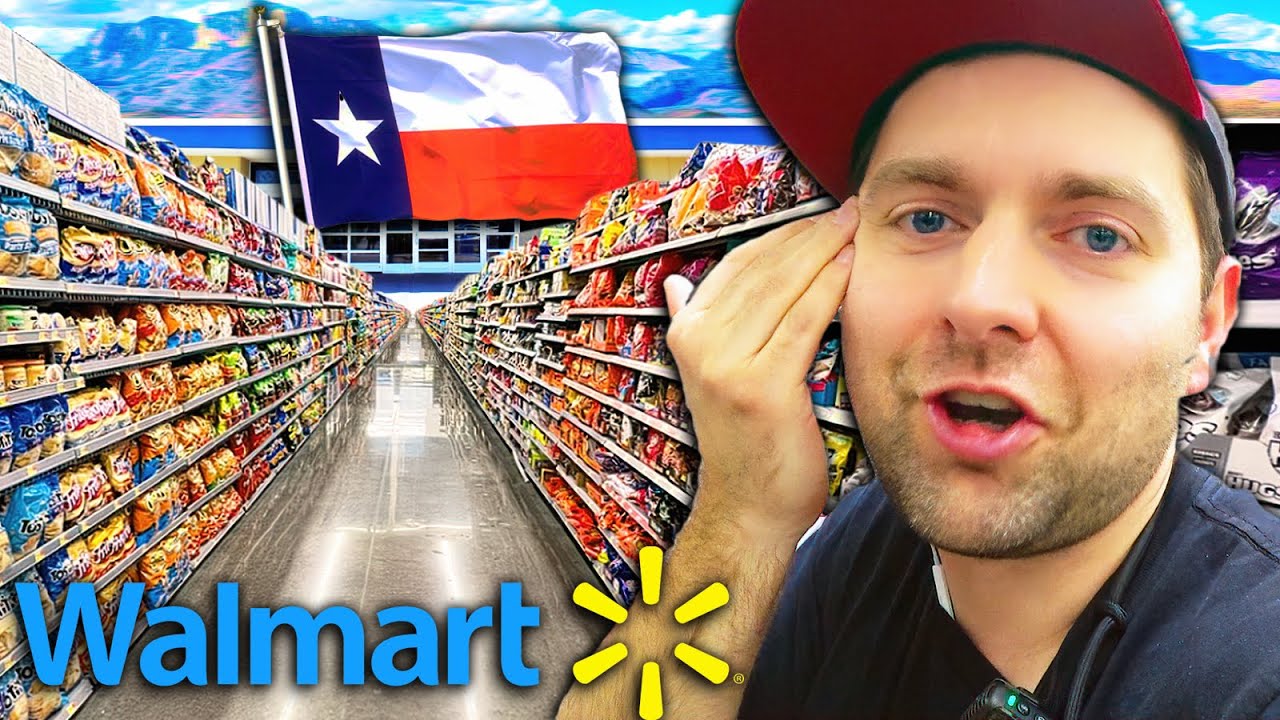 ENDLOSE GÄNGE! 😂 MEGA Walmart & URIGE Kleinstadt 🤗 Texas ROADTRIP Tag 1