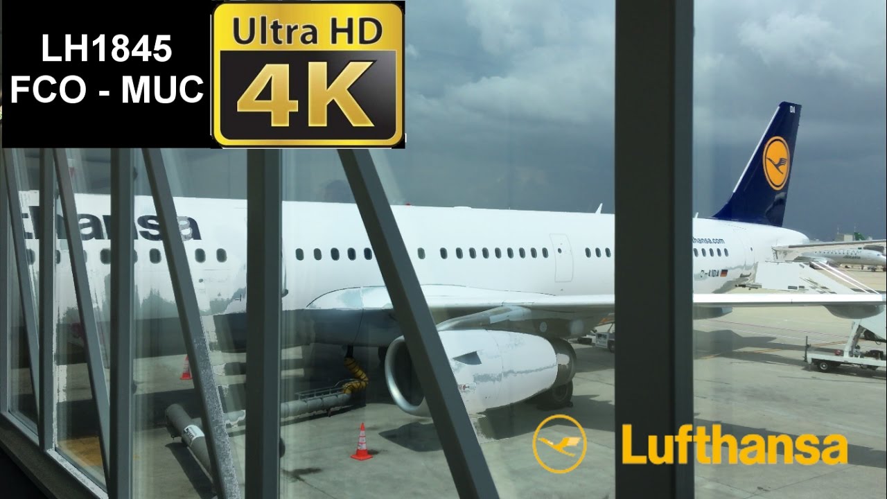 Amazing Alps View! from Rome to Munich FCO-MUC | Lufthansa (#20)