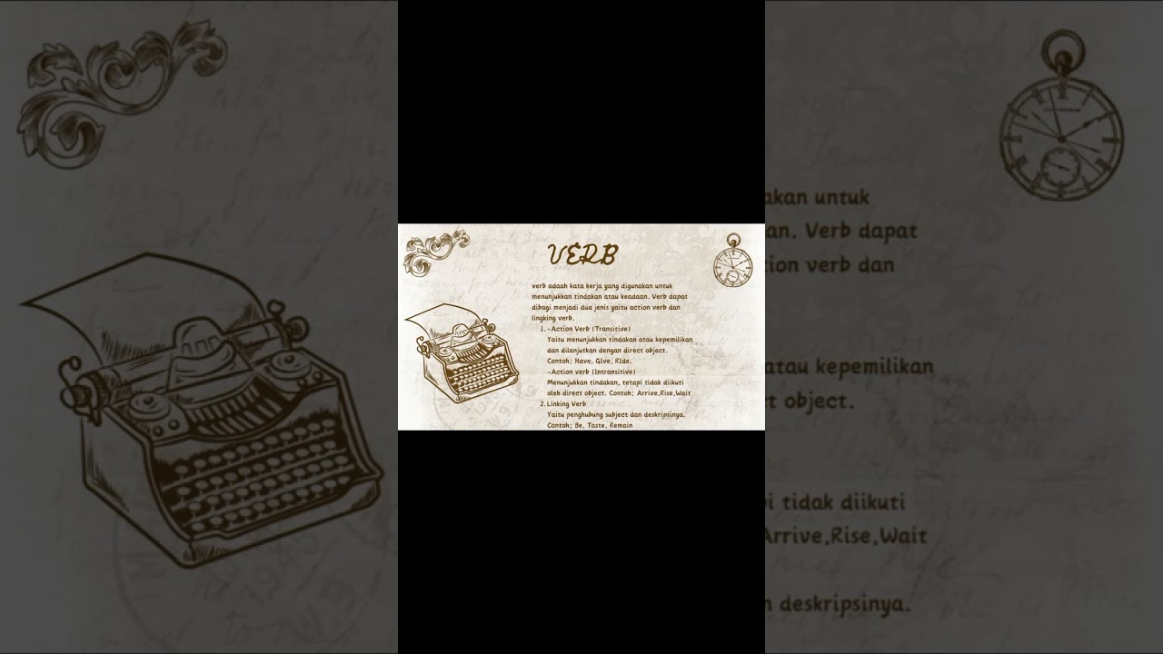 Tugas video pembelajaran Part of Speech