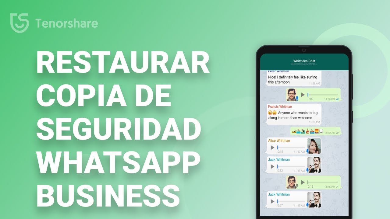 C&oacute;mo restaurar copia de seguridad WhatsApp Business