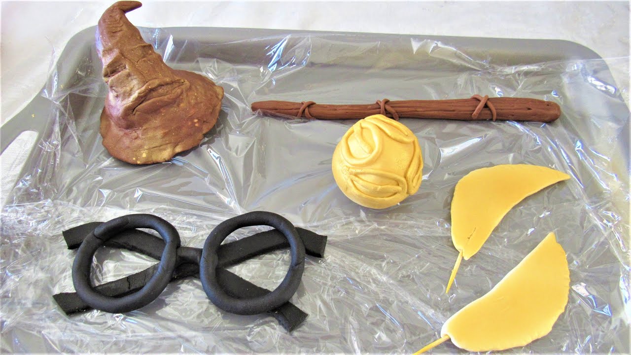 Harry Potter Cake Toppers So Easy Without Any Special Tools