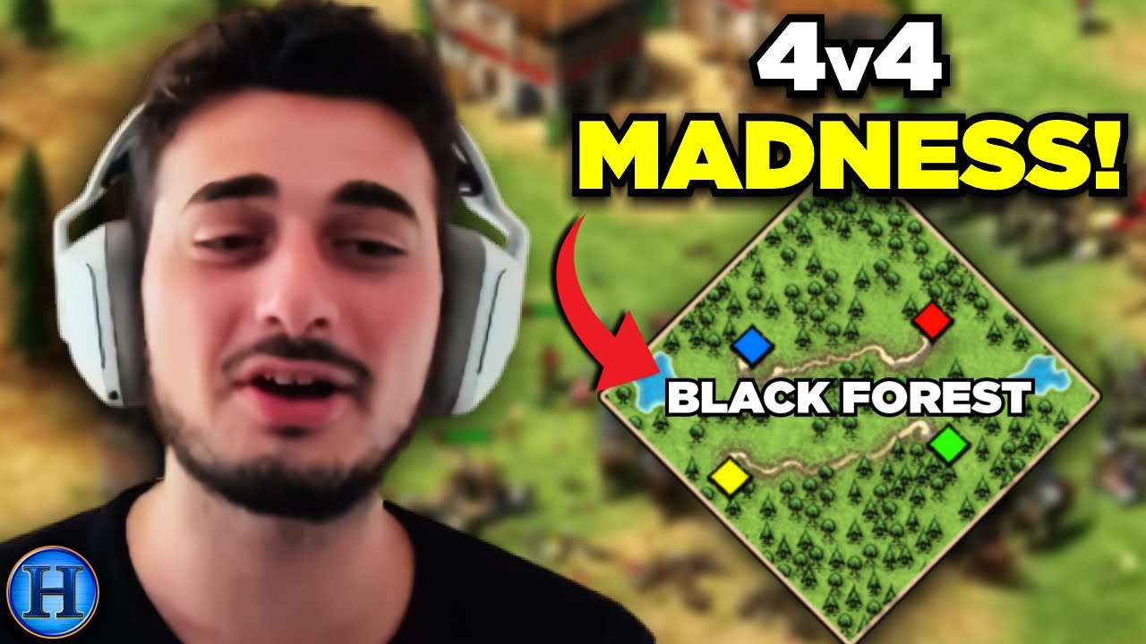 EPIC Pro 4v4 Black Forest | AoE2