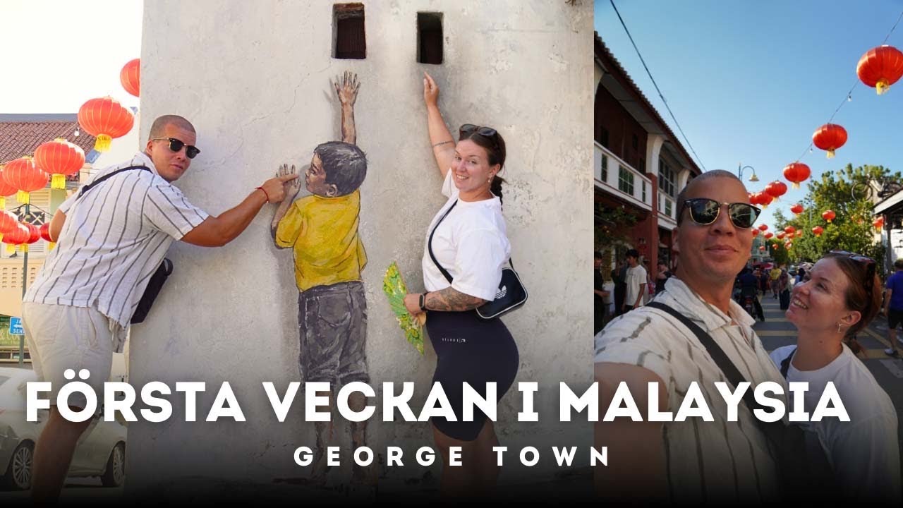 Nu är vi framme i Malaysia!!
