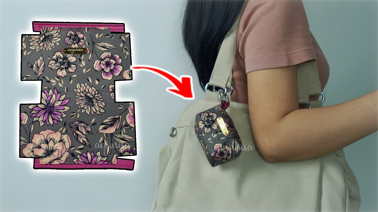 Chic BOXY Pouch Keychain - Easy DIY Accessory for Everyday Use!