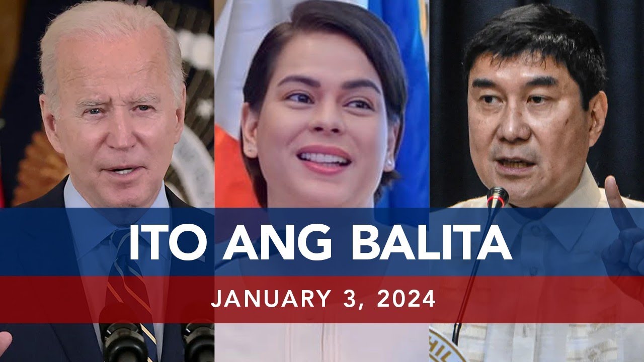 UNTV: Ito Ang Balita | January 3, 2024