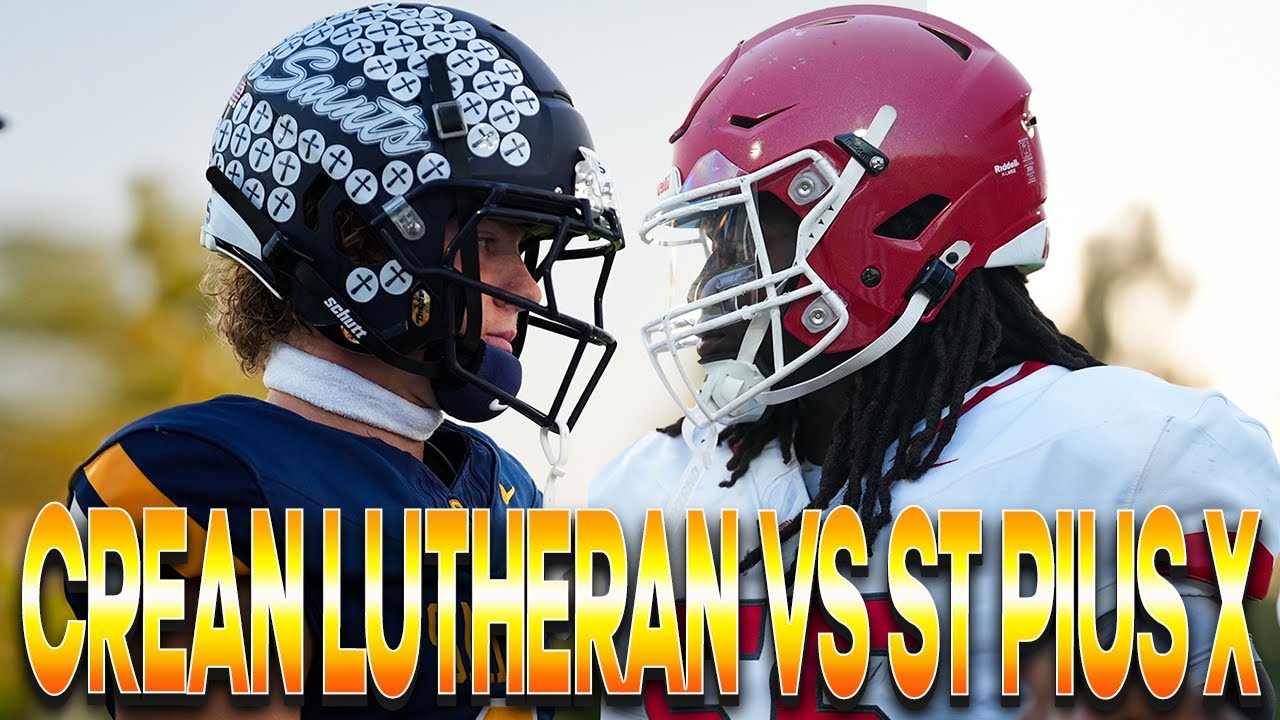 Crean Lutheran vs St. Pius X🔥- OC vs LA Battle⚔️- Bryce Coleman Goes Crazy‼️ - Week 1