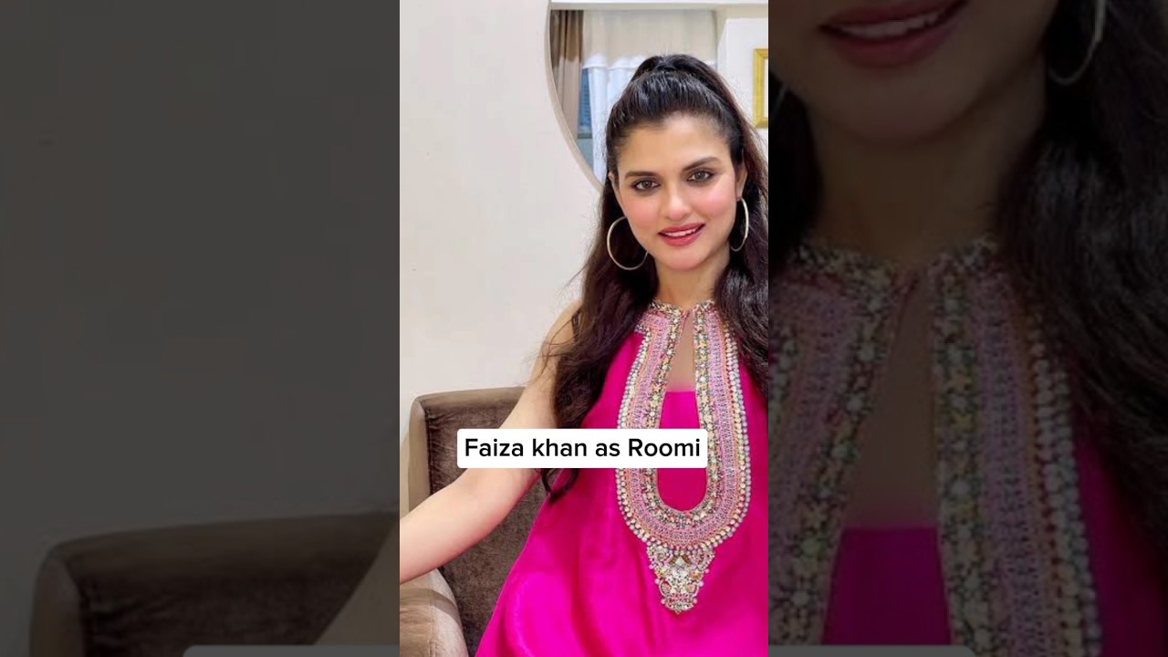 Faiza khan as Roomi age, & husband name #jaannisar #shorts #youtubeshorts #ytshorts
