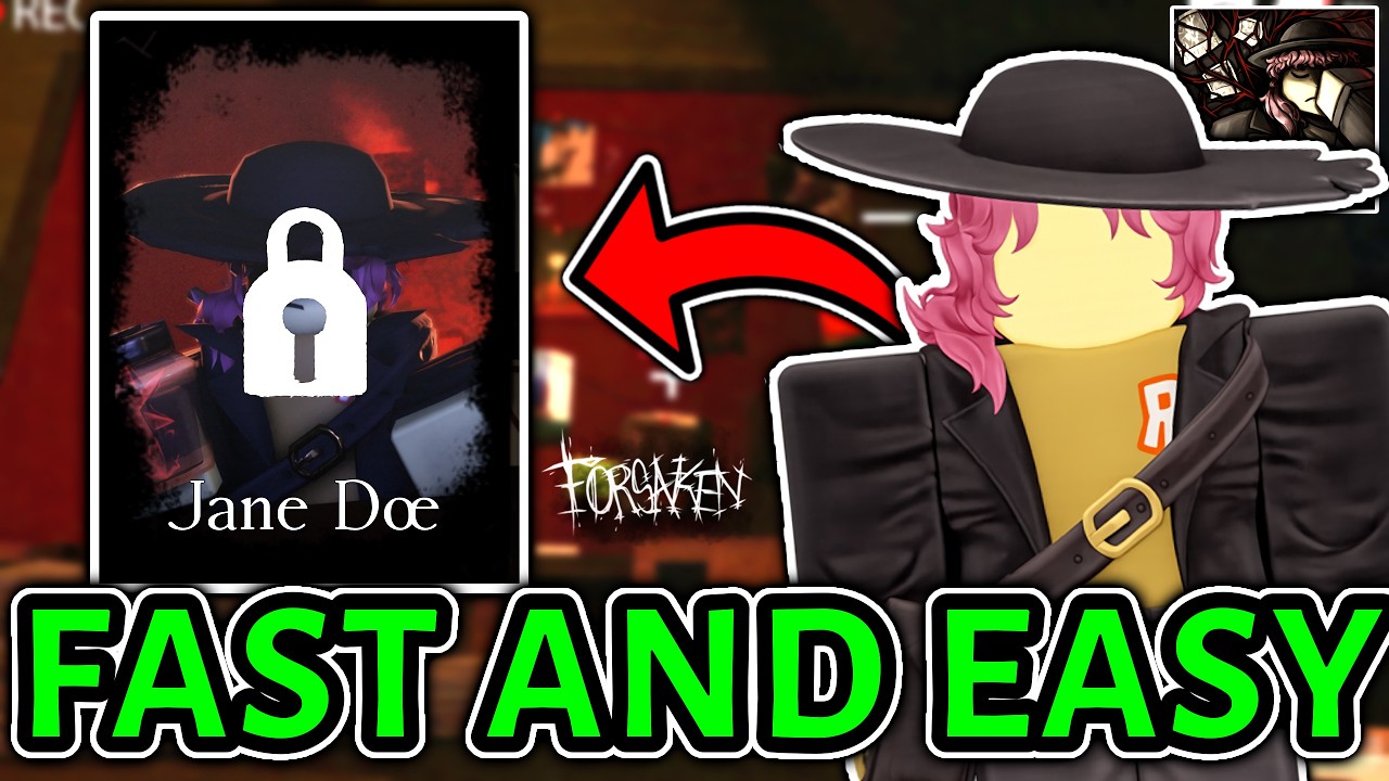 Как получить Джейн Доу в Forsaken! (Самое простое руководство)