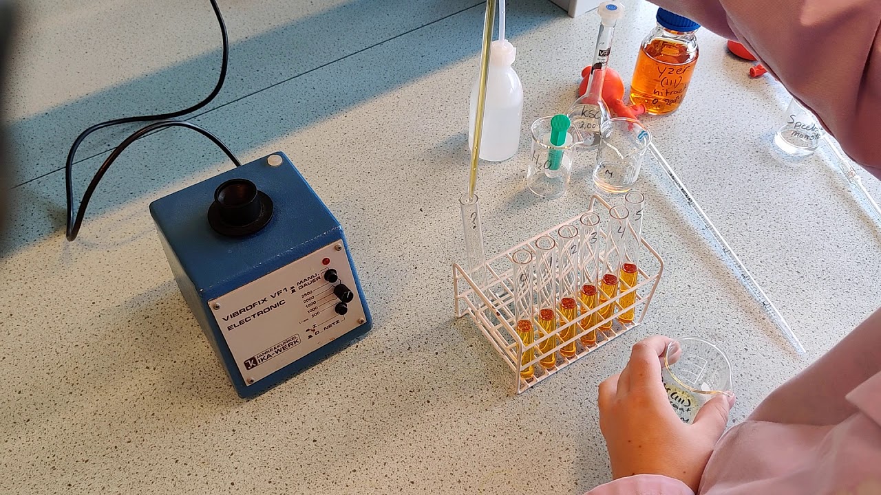 Kwantitatief onderzoek met colorimeter
