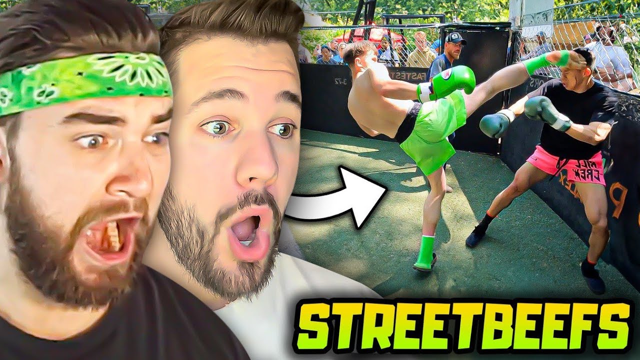 KingWoolz и Майк реагируют на безумные нокауты Streetbeefs!! (Боже мой!)