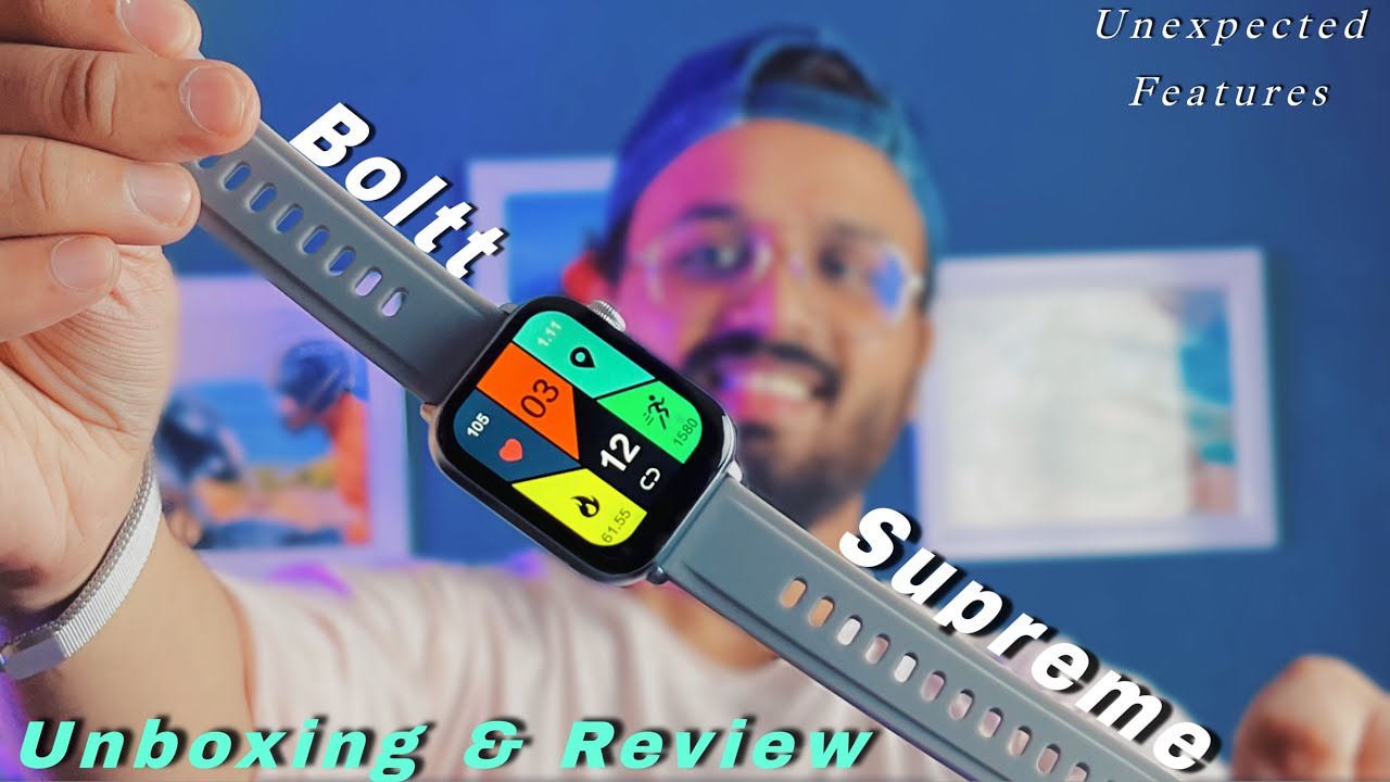 Fire Boltt Supreme Unboxing & Review | Accuracy, Sports and Surface test | Best Smartwatch Under 4K