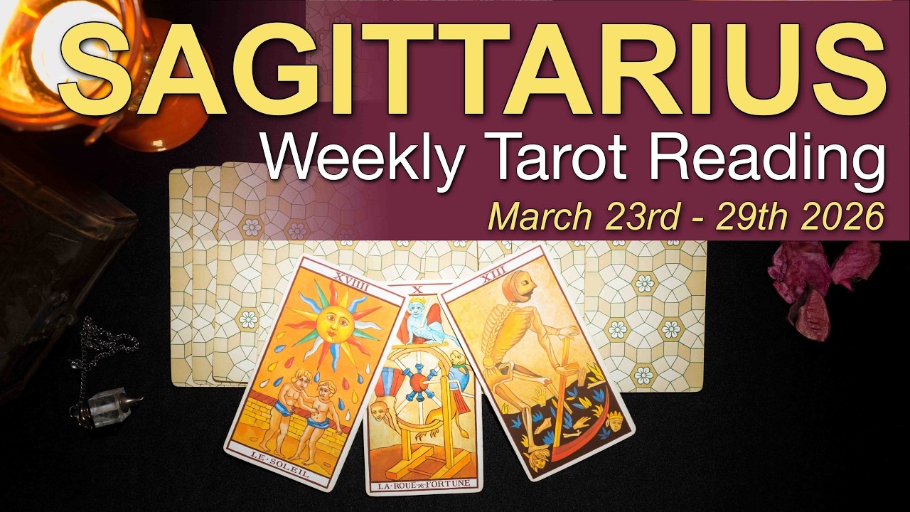 SAGITTARIUS Weekly Tarot &lsquo;CONQUERING THE MOUNTAIN!&rsquo;  Mar 23 - 29 2026 ✨ Intuitive Spiritual Guidance