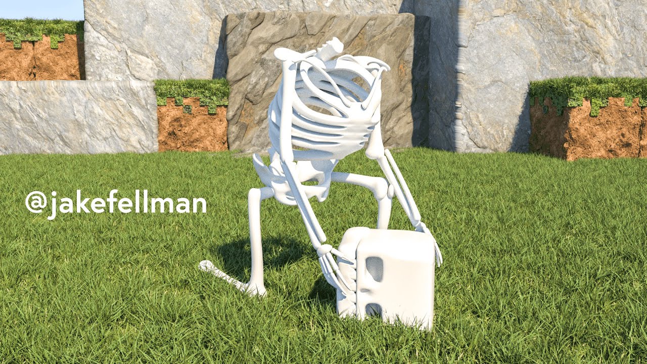 Minecraft RTX 11% LOOSE BONES LOOP 