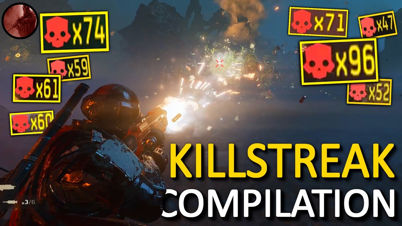 Helldivers 2 - HIGH KILLSTREAK Compilation #1