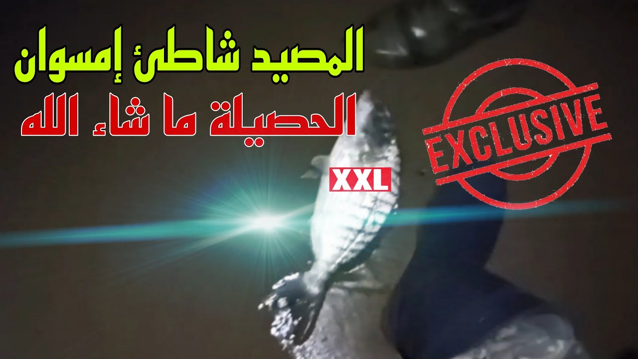 الصيد بشاطئ إمسوان والحصيلة ماشاء الله الشرغو، أبلاغ والحنبل