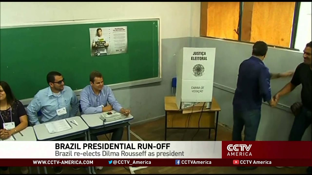 Dilma Rousseff re-elected president of Brazil
