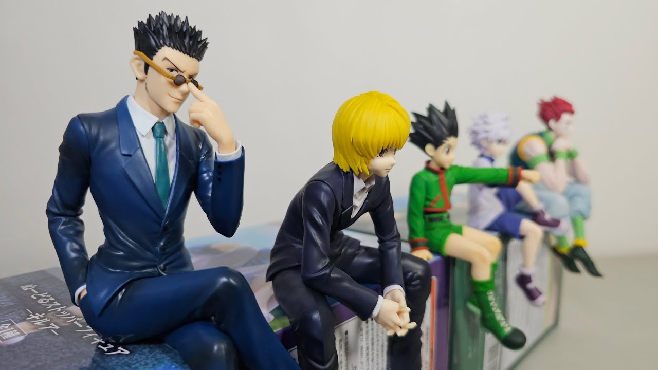 [COMPLETE SET] FURYU | Leorio Paradinight | Noodle Stopper | Hunter X Hunter | Unboxing Review