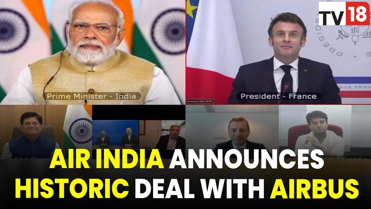 Air India To Acquire 250 Airbus Aircraft, PM Modi, French President Macron Hail 'Historic' Deal
