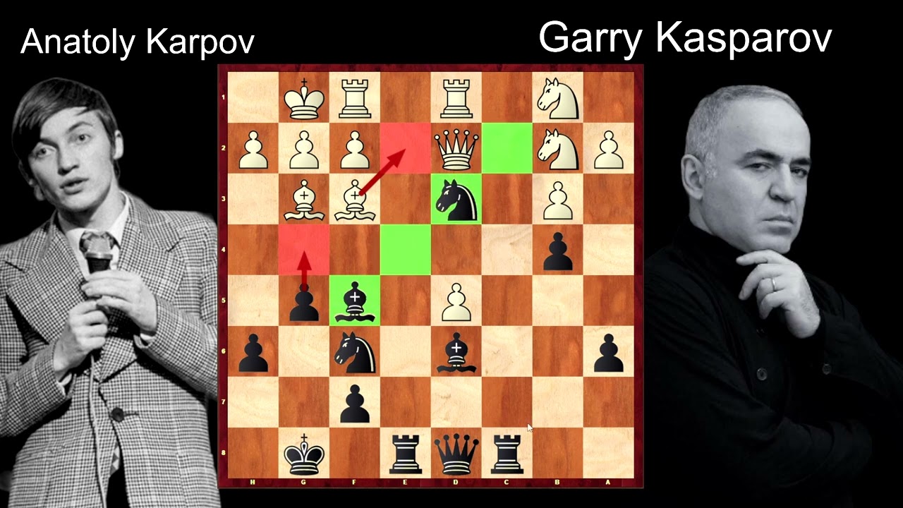 Nejslavnější šachoví soupeři | Karpov vs Kasparov |