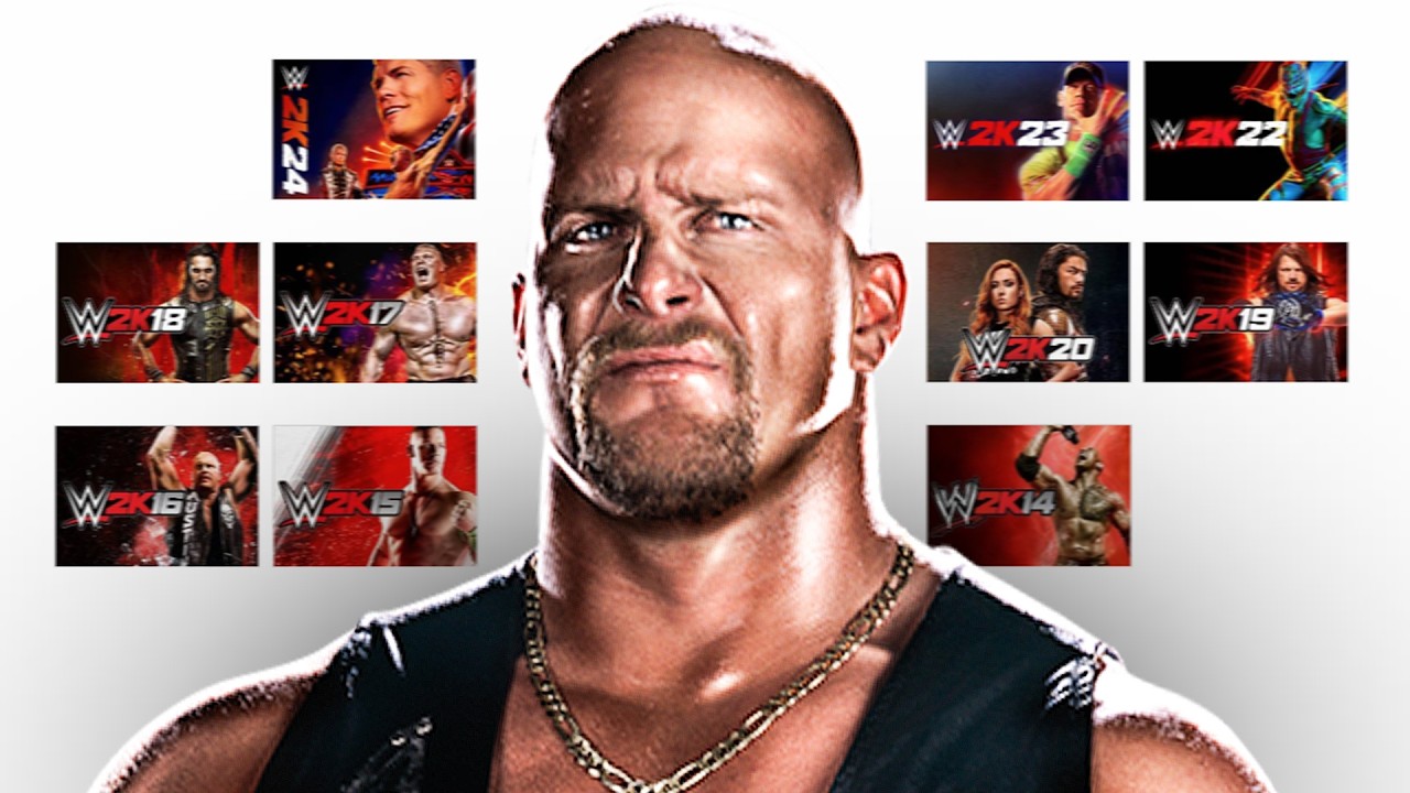 Hitting a Stunner in Every WWE 2K Games!