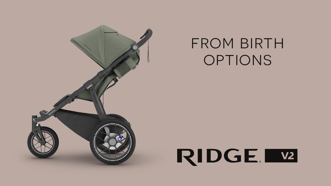 Ridge V2 - From Birth Options US/CA - UPPAbaby All-Terrain Jogging Stroller