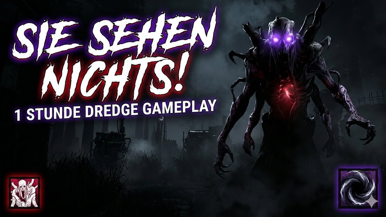 SIE SEHEN NICHTS! 🌑 1 Stunde pure Dunkelheit mit dem DREDGE