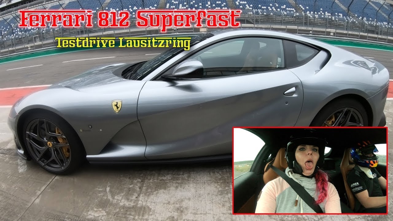 FERRARI 812 SUPERFAST Testdrive Lausitzring #PSGEIL