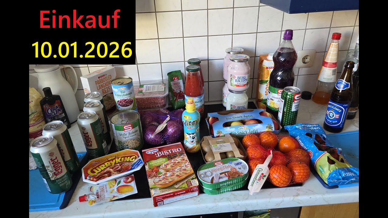 Für Chili con Carne! Mein Einkauf beim Spar (10.01.2025)