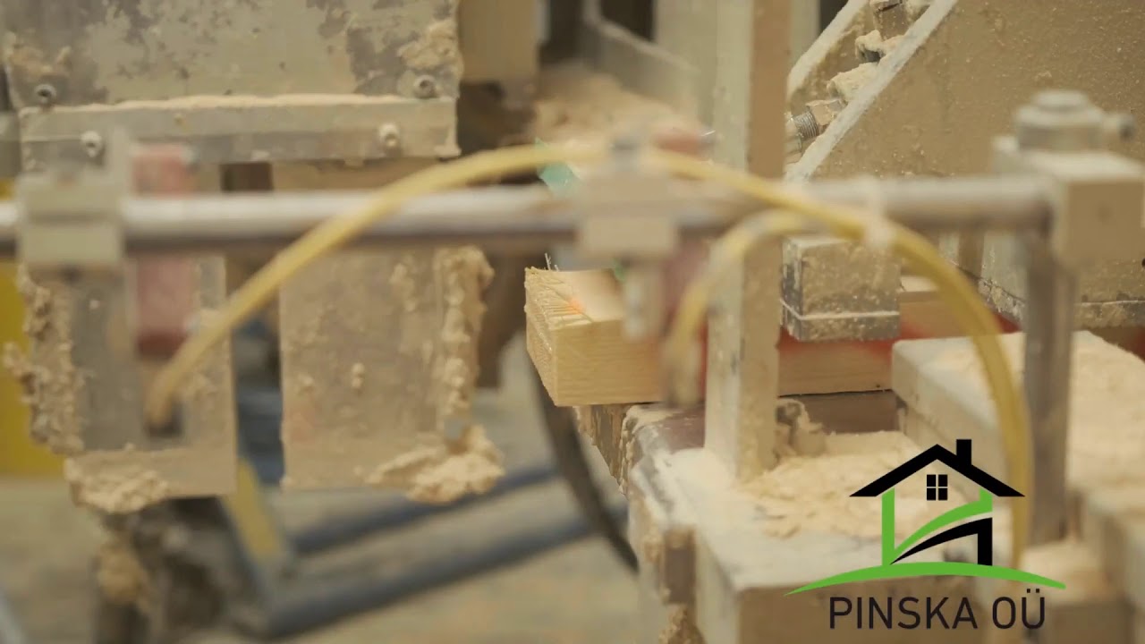 Glulam production in Estonia - Glulam beams GL32