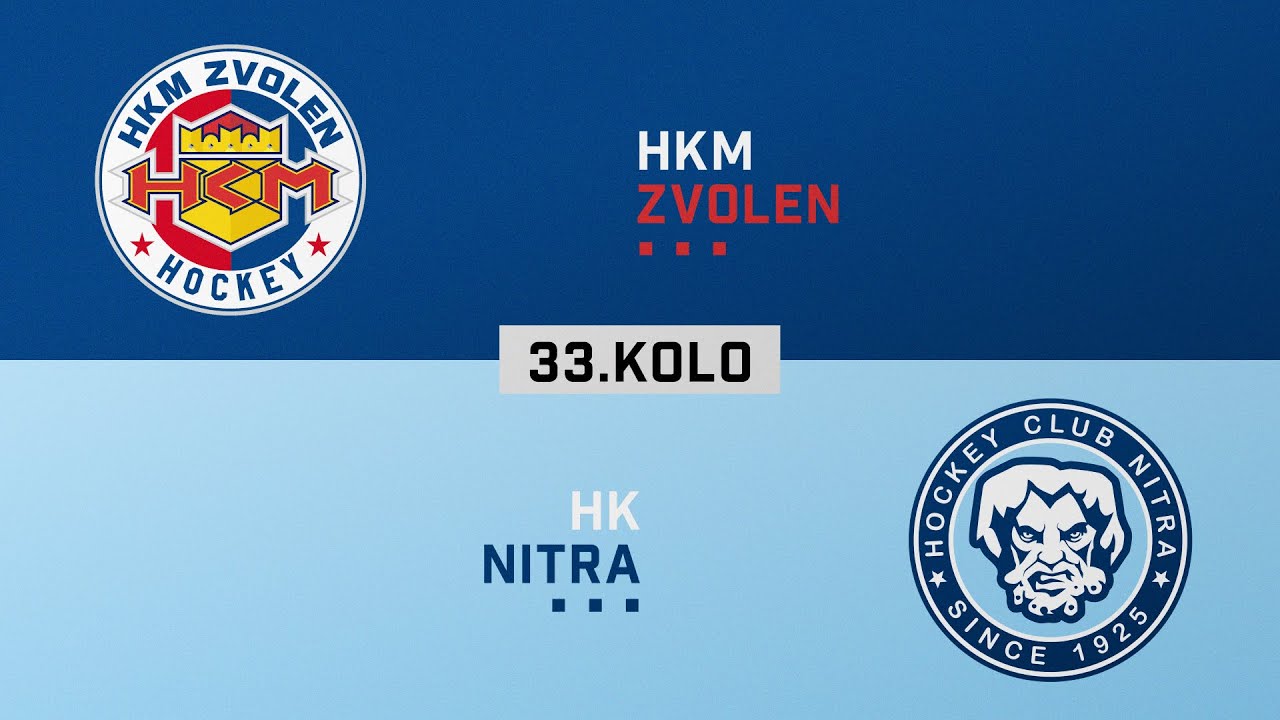 33.kolo HKM Zvolen - HK Nitra HIGHLIGHTS