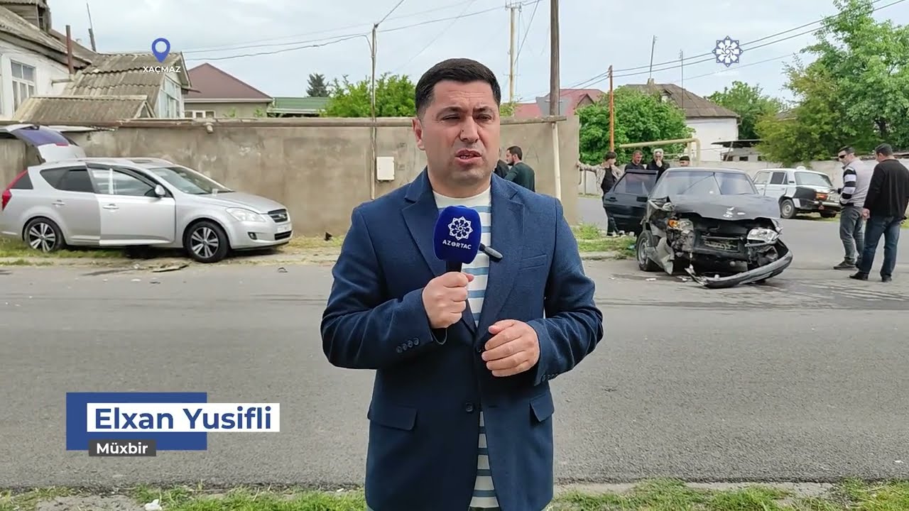 Xaçmazda qəza! 3 nəfər təcili xəstəxanaya aparıldı!