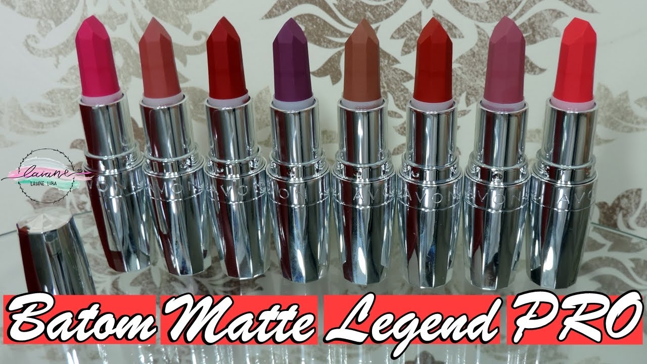 RESENHA: BATOM MATTE LEGEND PRO AVON | LAIANE LIRA
