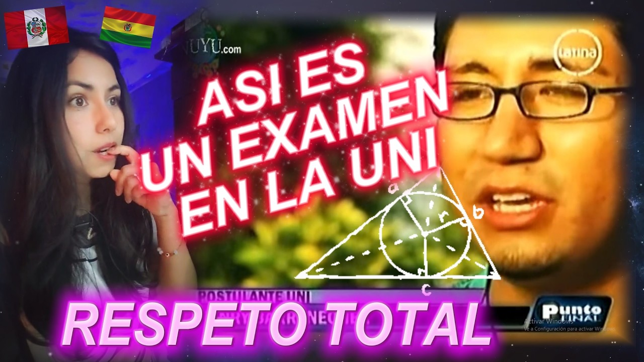 LO QUE VALE EL SABER 🔥 ¿PODRÍAS CON LA UNI? Sari Reacciona examen de admisión UNI 😳