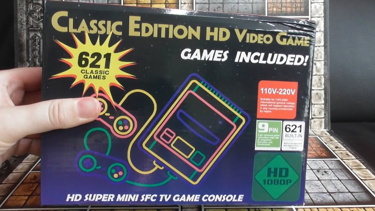 Fake SNES Mini | 621 in 1 SFC TV Games Console Knock Off review