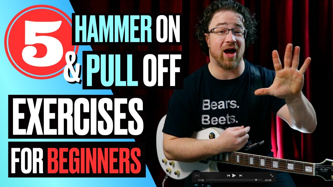 How to Practice Hammer Ons and Pull Offs for beginners