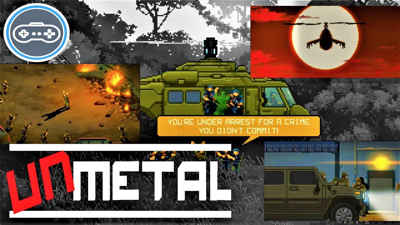 🔴UnMetal🔴 | Full Demo Movie | All Cutscenes | All Jokes | Video Gameplay [1080p 60FPS] - No Comment