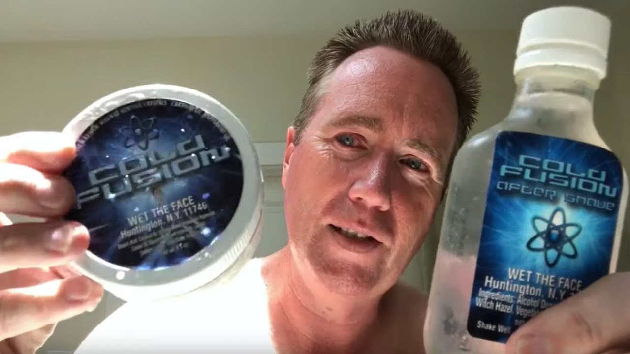Мыло для бритья и лосьон после бритья Cold Fusion: с максимальным содержанием ментола!