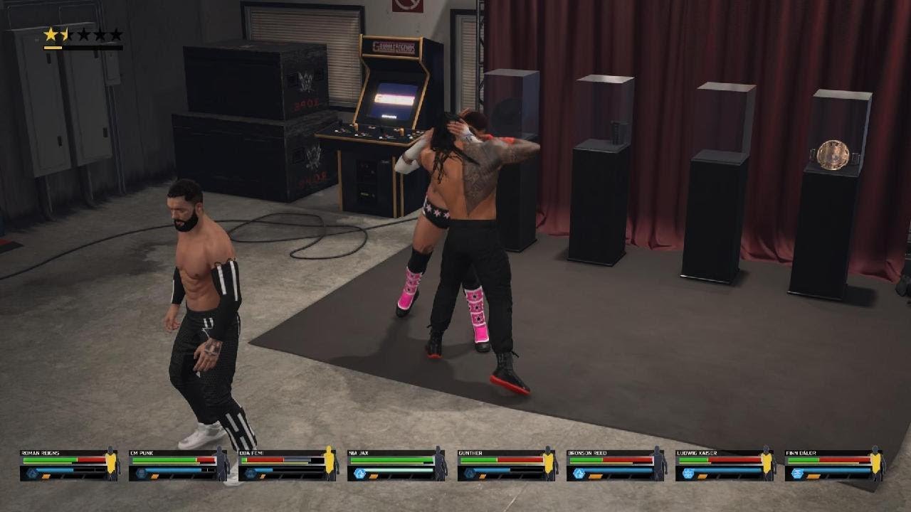 WWE 2K25  brawl