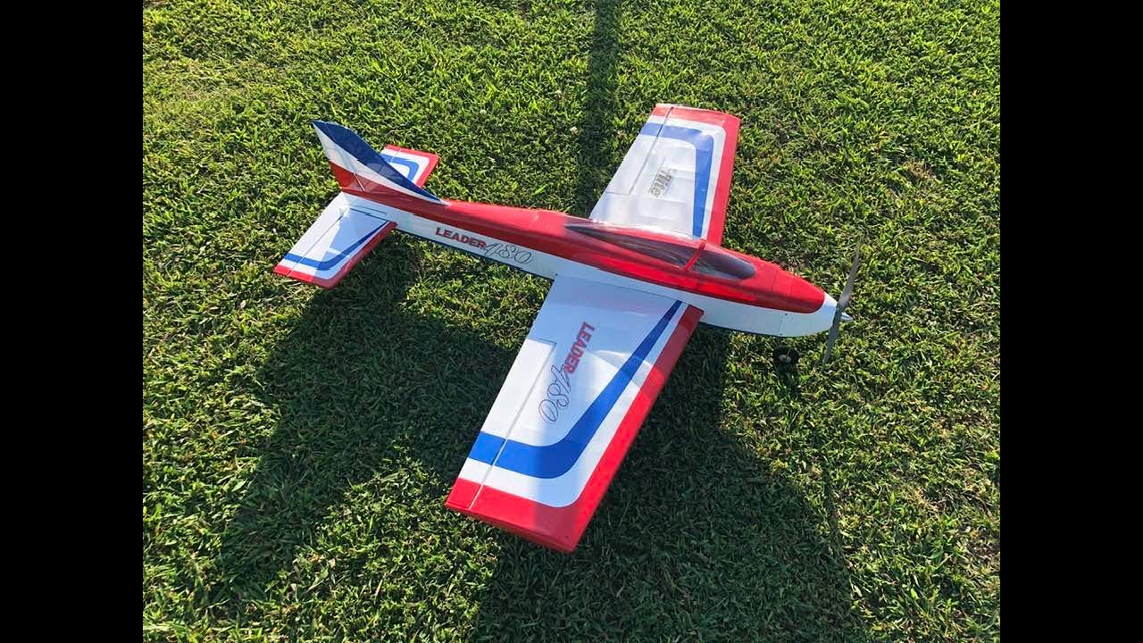 Eflite Leader 480 Balsa ARF  4 cell