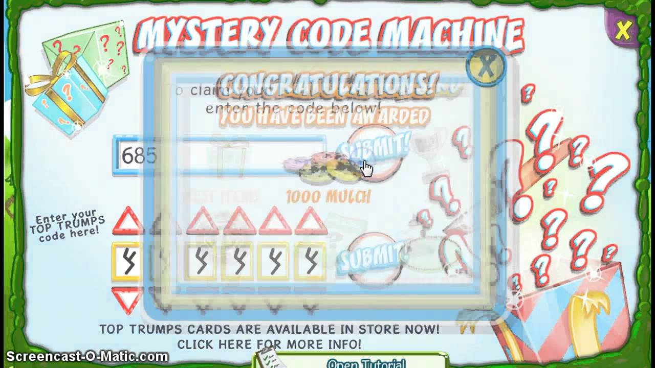 Binweevil Codes - Dosh Code!