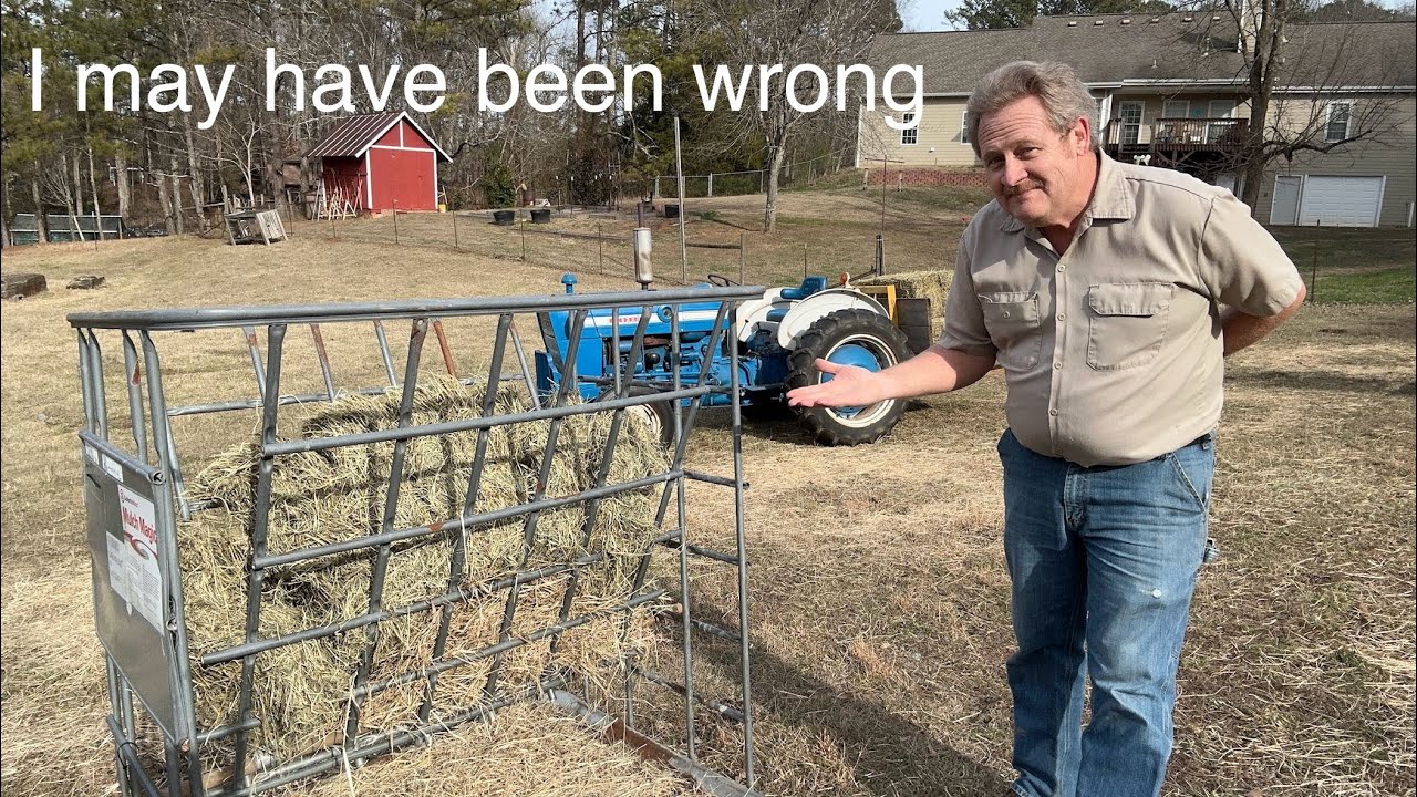 Reseeding your pasture using fescue hay!! Is so simple!!