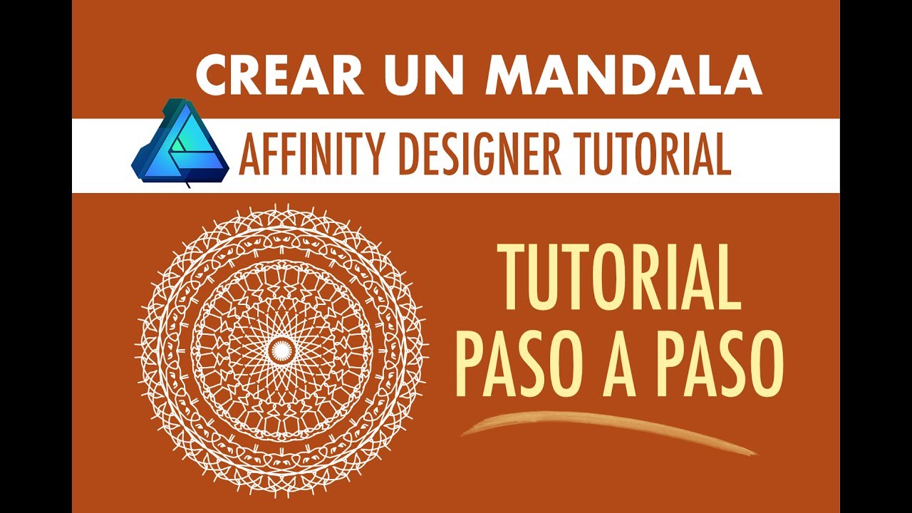 Affinity Designer Tutorial - Crear un mandala (con símbolos)