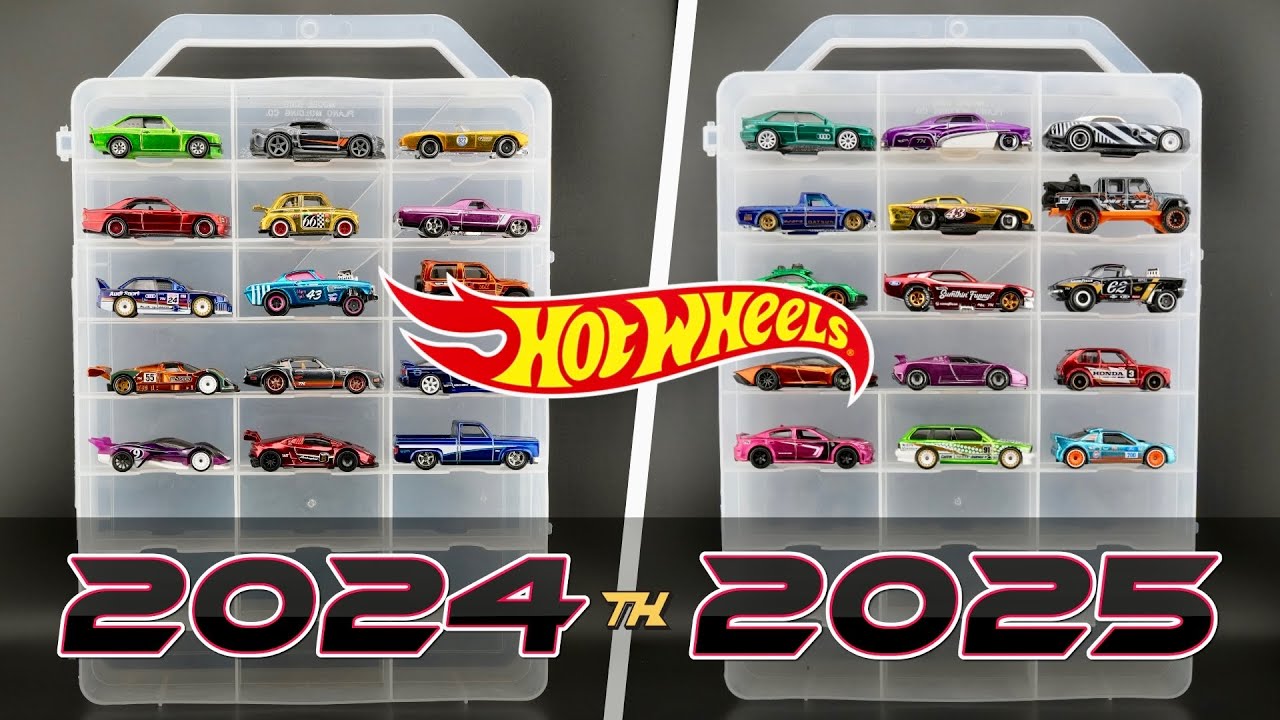 Hot Wheels Super Treasure Hunts (2024 vs 2025)