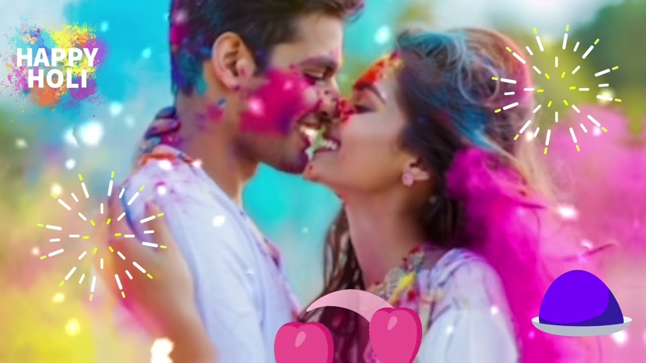 तेरे इश्क़ का रंग | Romantic Holi song 2026 | Mohabbat Wali Holi Special Poetry ❤️🌈