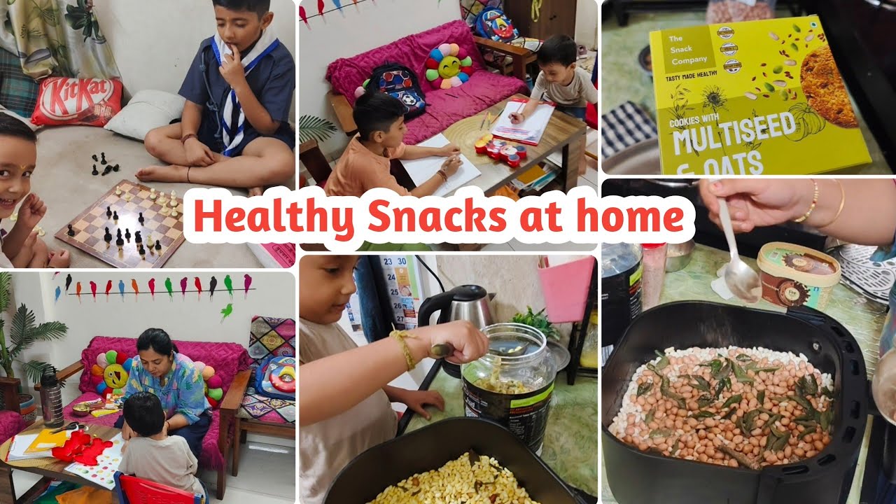 Healthy Snacks at Home | Some Days are Healthy 🤩