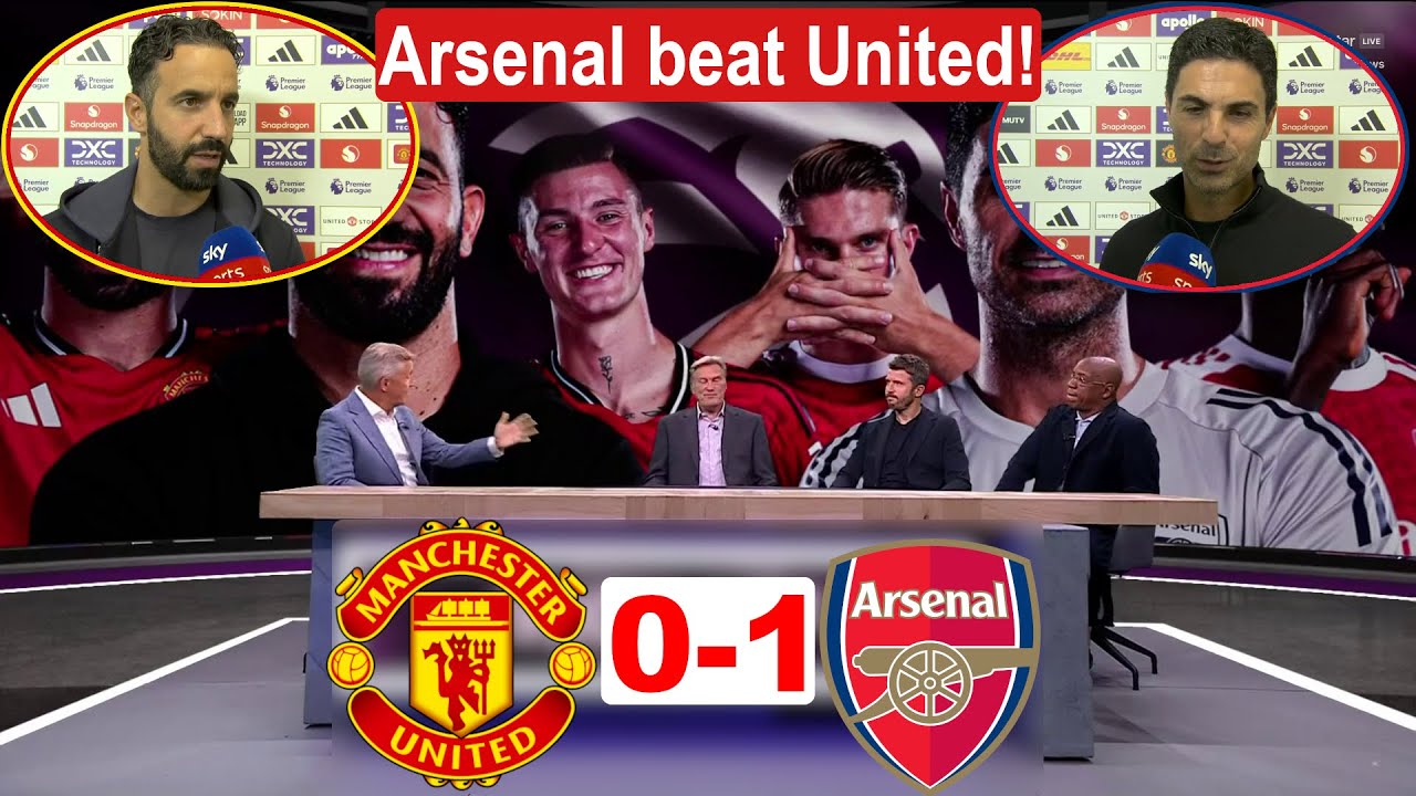 Man United vs Arsenal 0-1; Calafiori's 1st Half Winner Edge Spirited Man United: Post-Match Analysis
