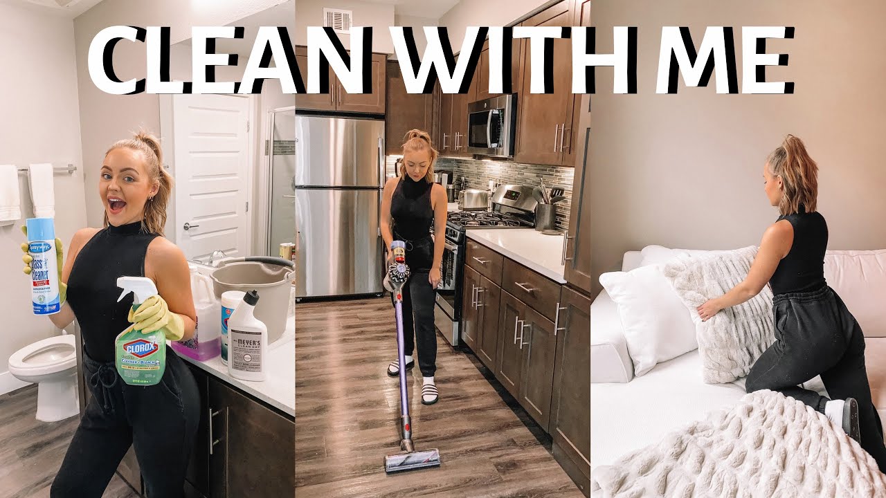 CLEAN WITH ME 2021 (DEEP CLEANING MY APARTMENT AND CLEANING MOTIVATION)