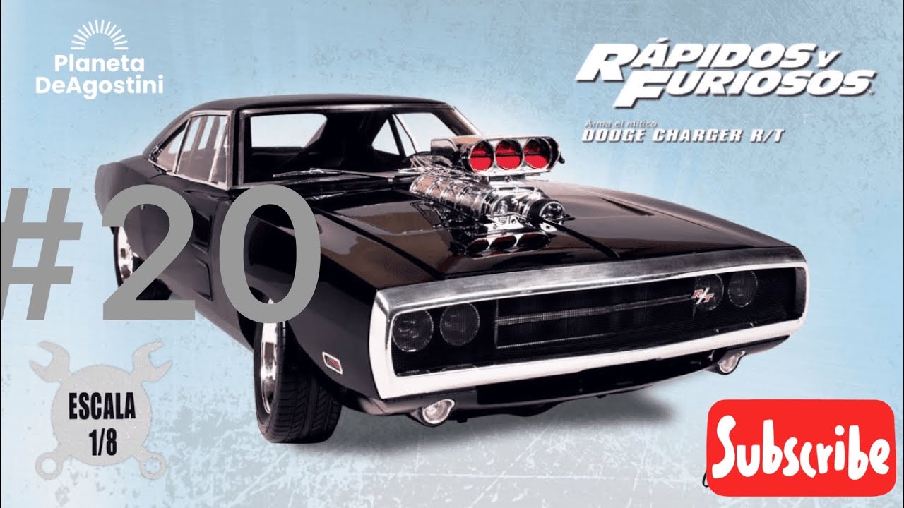🚨Arma el Dodge Charger R/T - Planeta DeAgostini Fascículo 20🚨